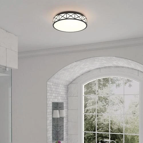 Top 10 ✨ Patriot Lighting® Criss Black Integrated LED Flush Mount Ceiling Light 🥰 8 Top 10 ✨ Patriot Lighting® Criss Black Integrated LED Flush Mount Ceiling Light 🥰 - Image 6