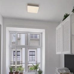 Cheap ✨ Patriot Lighting® Kriti Satin Nickel Integrated LED Flush Mount Ceiling Light ⭐ -Patriot Lighting Sales 3482126 Alt5