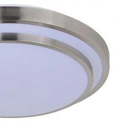 Budget 🥰 Patriot Lighting® Helos 20-1/2" Satin Nickel LED Flush Mount Ceiling Light 🛒 12 Budget 🥰 Patriot Lighting® Helos 20-1/2" Satin Nickel LED Flush Mount Ceiling Light 🛒 -Patriot Lighting Sales 3482127 Alt2