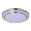 Budget 🥰 Patriot Lighting® Helos 20-1/2" Satin Nickel LED Flush Mount Ceiling Light 🛒 -Patriot Lighting Sales 3482127 Master