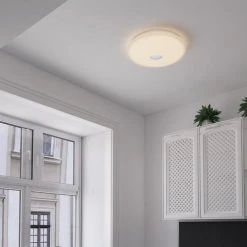 Top 10 🎉 Patriot Lighting® Clef White Integrated LED Bluetooth® Speaker Flush Mount Ceiling Light 💯 -Patriot Lighting Sales 3482128 Alt5