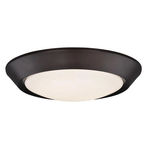 Promo 😉 Patriot Lighting® Fulton Bronze Integrated LED Flush Mount Ceiling Light 2-Pack ✨ 4 Promo 😉 Patriot Lighting® Fulton Bronze Integrated LED Flush Mount Ceiling Light 2-Pack ✨ - Image 2