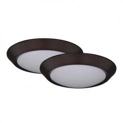 Promo 😉 Patriot Lighting® Fulton Bronze Integrated LED Flush Mount Ceiling Light 2-Pack ✨ 17 Promo 😉 Patriot Lighting® Fulton Bronze Integrated LED Flush Mount Ceiling Light 2-Pack ✨ -Patriot Lighting Sales 3482145 Alt6