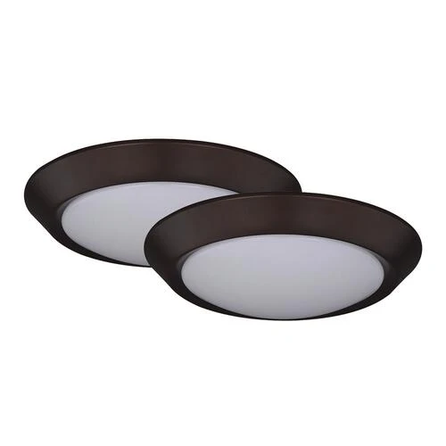 Promo 😉 Patriot Lighting® Fulton Bronze Integrated LED Flush Mount Ceiling Light 2-Pack ✨ 10 Promo 😉 Patriot Lighting® Fulton Bronze Integrated LED Flush Mount Ceiling Light 2-Pack ✨ - Image 8