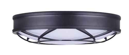 Coupon ✔️ Patriot Lighting® Evie Matte Black Integrated LED Flush Mount Ceiling Light 🎁 5 Coupon ✔️ Patriot Lighting® Evie Matte Black Integrated LED Flush Mount Ceiling Light 🎁 - Image 3