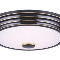 Hot Sale 🎁 Patriot Lighting® Lyra Rubbed Bronze Integrated LED Flush Mount Ceiling Light ⌛