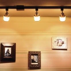 Cheap 🥰 Patriot Lighting® Almora 3-Light Black & Silver Halogen Track Lighting Set 💯 -Patriot Lighting Sales 349 0501 IU