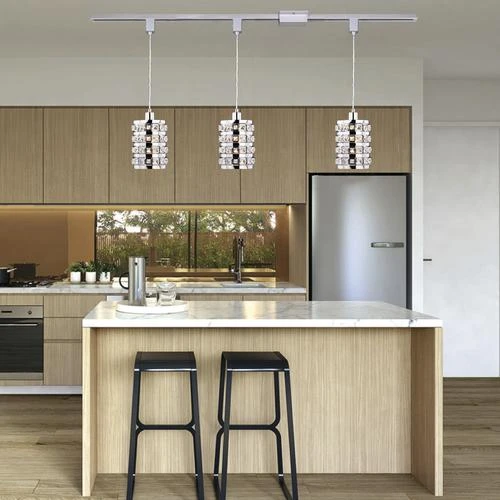 Buy 😉 Patriot Lighting® Weber Chrome 1-Light Track Lighting Pendant 🔔 5 Buy 😉 Patriot Lighting® Weber Chrome 1-Light Track Lighting Pendant 🔔 - Image 3