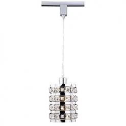 Buy 😉 Patriot Lighting® Weber Chrome 1-Light Track Lighting Pendant 🔔