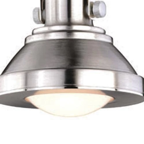 Budget ✔️ Patriot Lighting® Adam Nickel 1-Light LED Track Lighting Pendant 🔔 4 Budget ✔️ Patriot Lighting® Adam Nickel 1-Light LED Track Lighting Pendant 🔔 - Image 2