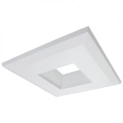 Cheapest ⌛ Patriot Lighting® 5" & 6" Recessed White Baffle Square Trim For Downlight 🎁