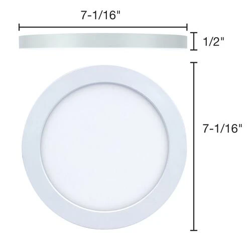 Cheap ⌛ Patriot Lighting® 7" Round Ultra-Thin Downlight - 2 Pack ✨ 5 Cheap ⌛ Patriot Lighting® 7" Round Ultra-Thin Downlight - 2 Pack ✨ - Image 3