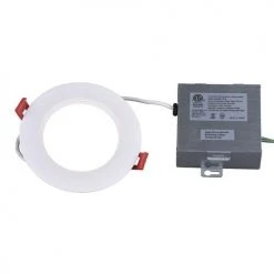 Best deal 🔥 Patriot Lighting® 4" 60W Equivalent Dimmable Integrated LED Ultra-Thin Downlight 🔥 -Patriot Lighting Sales 3491202 Alt5