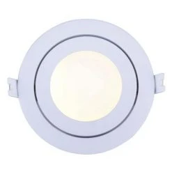 Discount ❤️ Patriot Lighting® 4" White Recessed LED Gimbal Trim Downlight ✨ -Patriot Lighting Sales 3491215 Alt2