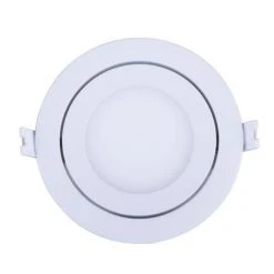 Discount ❤️ Patriot Lighting® 4" White Recessed LED Gimbal Trim Downlight ✨ -Patriot Lighting Sales 3491215 Alt3