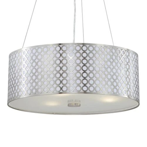 Buy ⭐ Patriot Lighting® Tetra Polished Steel 3-Light Pendant 🥰 4 Buy ⭐ Patriot Lighting® Tetra Polished Steel 3-Light Pendant 🥰 - Image 2
