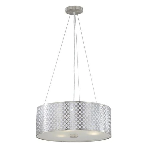 Buy ⭐ Patriot Lighting® Tetra Polished Steel 3-Light Pendant 🥰 3 Buy ⭐ Patriot Lighting® Tetra Polished Steel 3-Light Pendant 🥰
