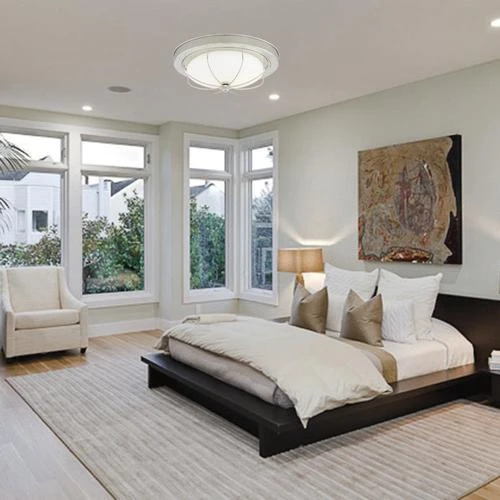 Cheapest ⌛ Patriot Lighting® Marina Bay Polished Nickel 1-Light Flush Mount Ceiling Light 🌟 5 Cheapest ⌛ Patriot Lighting® Marina Bay Polished Nickel 1-Light Flush Mount Ceiling Light 🌟 - Image 3