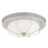 Cheapest ⌛ Patriot Lighting® Marina Bay Polished Nickel 1-Light Flush Mount Ceiling Light 🌟 -Patriot Lighting Sales 351 7999 P
