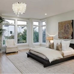 New ✔️ Patriot Lighting® Elsa Satin Nickel 3-Light Flush Mount Ceiling Light ✔️ -Patriot Lighting Sales 351 8002 IU