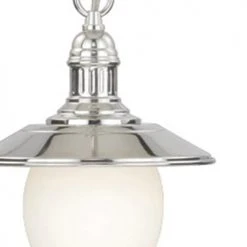 Cheap 🛒 Patriot Lighting® Marina Bay Polished Nickel 1-Light Pendant 😉 -Patriot Lighting Sales 351 8014 FG