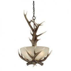 Budget 👏 Patriot Lighting® Norwood Black Walnut 3-Light Pendant ⭐