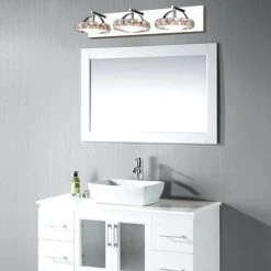 Best Sale 🧨 Patriot Lighting Elegant Home Patriot Lighting® Elegant Home Crescent Chrome LED 3-Light Vanity Light 🥰 -Patriot Lighting Sales 351 8374 IU