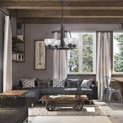 Budget 🎁 Patriot Lighting® Hakley 4-Light Textured Bronze Chandelier 🥰 7 Budget 🎁 Patriot Lighting® Hakley 4-Light Textured Bronze Chandelier 🥰 -Patriot Lighting Sales 351 8381 IU