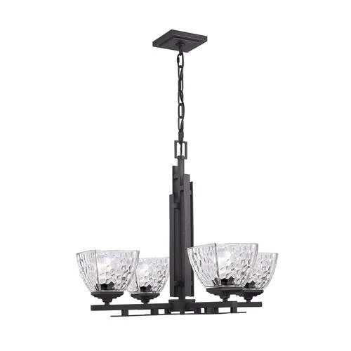 Budget 🎁 Patriot Lighting® Hakley 4-Light Textured Bronze Chandelier 🥰 3 Budget 🎁 Patriot Lighting® Hakley 4-Light Textured Bronze Chandelier 🥰