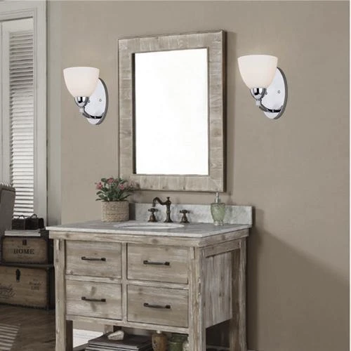 Hot Sale ✨ Patriot Lighting® Orion Chrome 1-Light Vanity Light 🔔 5 Hot Sale ✨ Patriot Lighting® Orion Chrome 1-Light Vanity Light 🔔 - Image 3