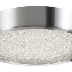 Brand new ✔️ Patriot Lighting® Cressa Polished Chrome Integrated LED Flush Mount Ceiling Light ⭐