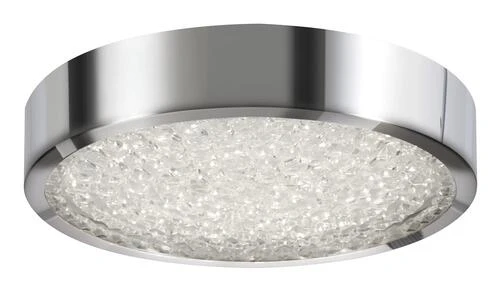 Brand new ✔️ Patriot Lighting® Cressa Polished Chrome Integrated LED Flush Mount Ceiling Light ⭐ 3 Brand new ✔️ Patriot Lighting® Cressa Polished Chrome Integrated LED Flush Mount Ceiling Light ⭐