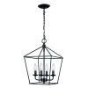Cheap 🛒 Patriot Lighting® Hugh Black 4-Light Pendant ⌛ -Patriot Lighting Sales 351 8664 1