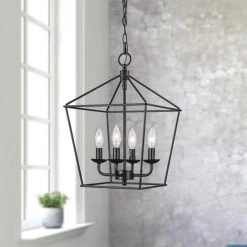 Cheap 🛒 Patriot Lighting® Hugh Black 4-Light Pendant ⌛ 7 Cheap 🛒 Patriot Lighting® Hugh Black 4-Light Pendant ⌛ -Patriot Lighting Sales 351 8664 scene