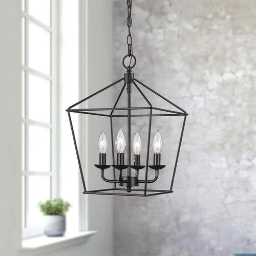 Cheap 🛒 Patriot Lighting® Hugh Black 4-Light Pendant ⌛ 5 Cheap 🛒 Patriot Lighting® Hugh Black 4-Light Pendant ⌛ - Image 3