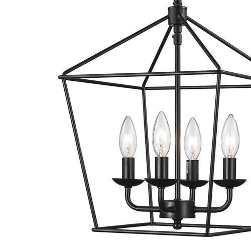 Cheap 🛒 Patriot Lighting® Hugh Black 4-Light Pendant ⌛ 4 Cheap 🛒 Patriot Lighting® Hugh Black 4-Light Pendant ⌛ - Image 2