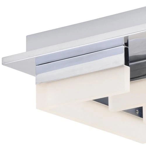 Flash Sale 🛒 Patriot Lighting® Leisa Chrome Integrated LED Flush Mount Ceiling Light ❤️ 4 Flash Sale 🛒 Patriot Lighting® Leisa Chrome Integrated LED Flush Mount Ceiling Light ❤️ - Image 2