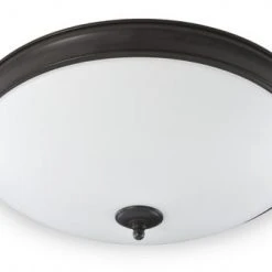 Coupon ⭐ Patriot Lighting® Legend Bronze Integrated LED Flush Mount Ceiling Light 🥰