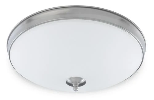Hot Sale ❤️ Patriot Lighting® Legend Brushed Nickel Integrated LED Flush Mount Ceiling Light 😉 3 Hot Sale ❤️ Patriot Lighting® Legend Brushed Nickel Integrated LED Flush Mount Ceiling Light 😉