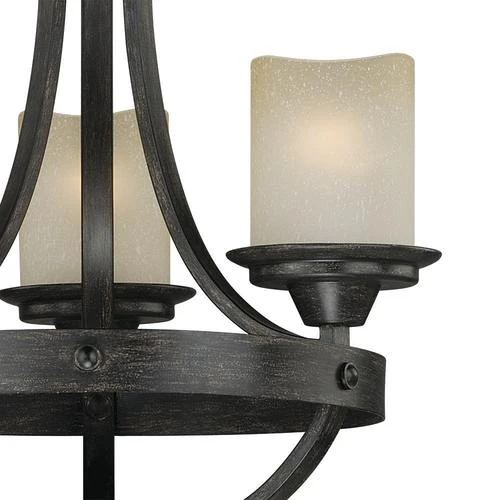 Best Pirce 🎁 Patriot Lighting® Lancaster 3-Light Black Walnut Chandelier 🎉 4 Best Pirce 🎁 Patriot Lighting® Lancaster 3-Light Black Walnut Chandelier 🎉 - Image 2