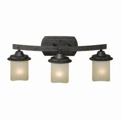 Top 10 ❤️ Patriot Lighting® Lancaster Black Walnut 3-Light Vanity Light 🧨