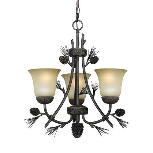 Coupon 🔔 Patriot Lighting® Pines 3-Light Black Walnut Mini Chandelier 🎁 3 Coupon 🔔 Patriot Lighting® Pines 3-Light Black Walnut Mini Chandelier 🎁