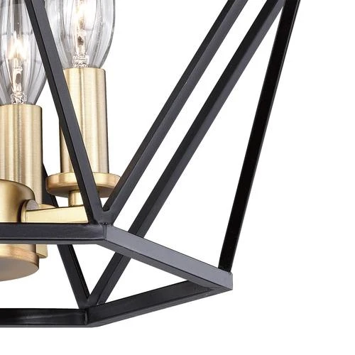 Best Sale 😉 Patriot Lighting® Roma Noble Bronze & Natural Brass 4-Light Semi-Flush Mount Ceiling Light 🤩 4 Best Sale 😉 Patriot Lighting® Roma Noble Bronze & Natural Brass 4-Light Semi-Flush Mount Ceiling Light 🤩 - Image 2