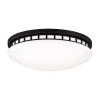 Cheapest 😀 Patriot Lighting® Julius Black Integrated LED Flush Mount Ceiling Light ✨ -Patriot Lighting Sales 3510008 Master
