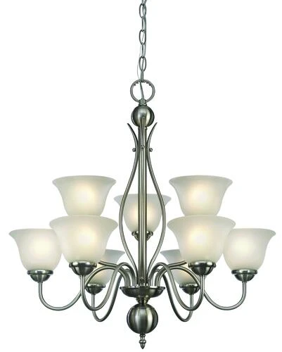 Top 10 🧨 Patriot Lighting® Irelyn 9-Light Brushed Nickel Chandelier 🛒 3 Top 10 🧨 Patriot Lighting® Irelyn 9-Light Brushed Nickel Chandelier 🛒