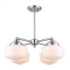 Coupon 🥰 Patriot Lighting® Castlefield Brushed Nickel 4 Light Chandelier 🌟 -Patriot Lighting Sales 3514459