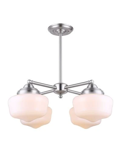 Coupon 🥰 Patriot Lighting® Castlefield Brushed Nickel 4 Light Chandelier 🌟 3 Coupon 🥰 Patriot Lighting® Castlefield Brushed Nickel 4 Light Chandelier 🌟