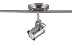 Best Sale 🧨 Patriot Lighting® Britt 29" Brushed Nickel 3-Light Track Light With Metal Heads ❤️