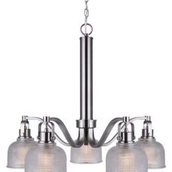 Best deal 🌟 Patriot Lighting® Dynasty 5-Light Brushed Nickel Chandelier 👍