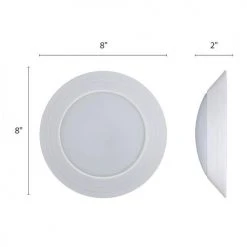 Discount ✔️ Patriot Lighting® Gabbie White Integrated LED Flush Mount Ceiling Light - 6 Pack 🎉 -Patriot Lighting Sales 3514739 Alt5